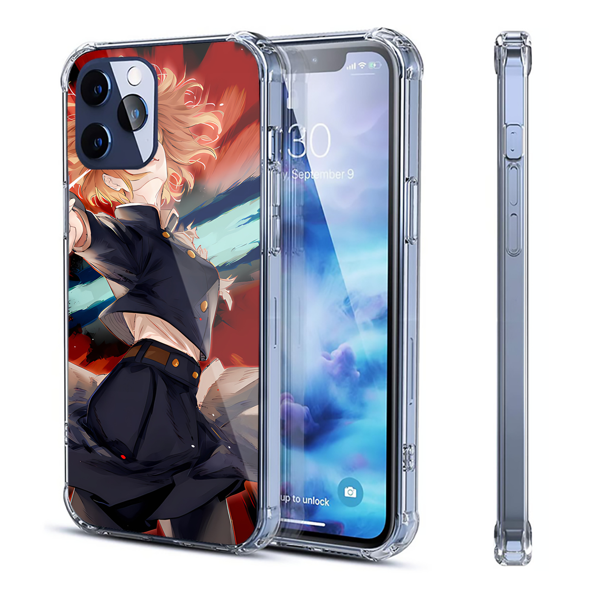 （画像用） SPY×FAMILY间谍家家酒 【iPhone 12シリーズ対応】透明スマホケース（クリアソフトケース）